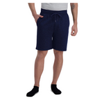 Haggar Men's Textured Fleece Lounge Shorts