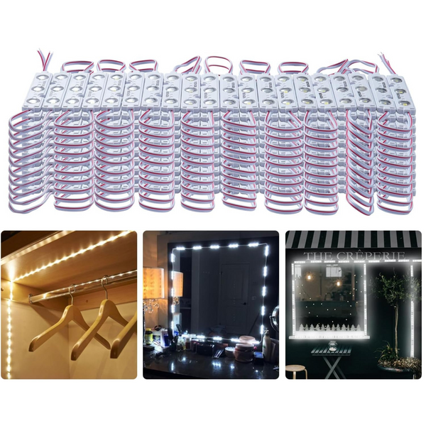 200-Piece Vevor 108ft DC 12V LED Storefront Lights