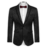 COOFANDY Men's Paisley Blazer Fashion Suit Jacket