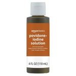 4-Oz Amazon Basics 10% Povidone Iodine Solution First Aid Antiseptic
