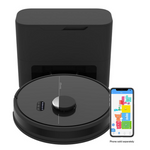 bObsweep Dustin Wi-Fi Self-Emptying Robot Vacuum & Mop