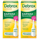 2-Pack Debrox Gentle Microfoam Ear Wax Removal Drops