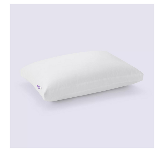 Almohada de nube morada estándar/queen, almohada de cama de fibra de gel