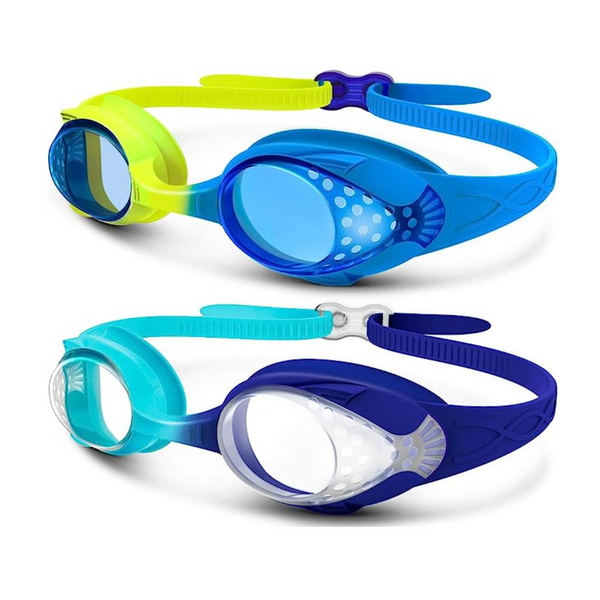 Pack of 2 OutdoorMaster Kids Swim Goggles