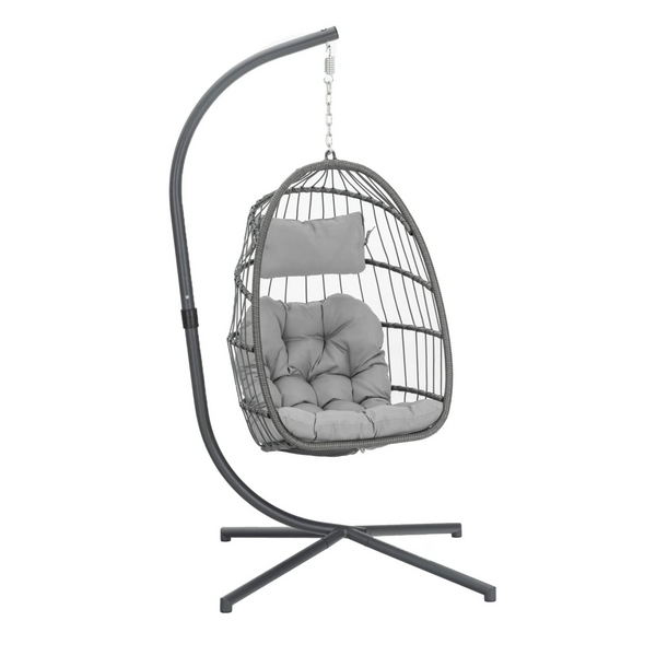 Silla columpio Egg con soporte