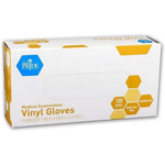 100-Count MED PRIDE Medical Vinyl Examination Gloves