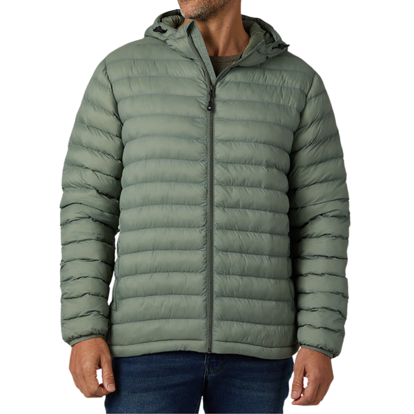 32 Degrees Men's Lightweight Poly-fill Packable Hooded Jacket (various)