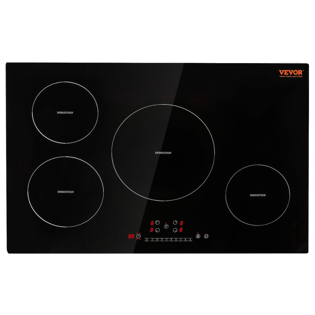 7500W Vevor 4 Burners, 30'' Induction Electric Cooktop