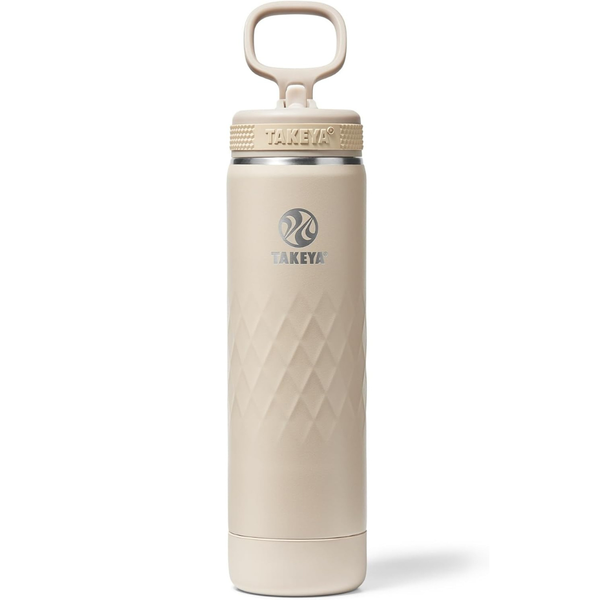 22 oz Takeya Sport Triple-Insulated Stainless Steel Water Bottle
