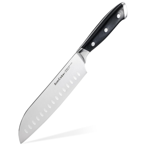 SimCoker 7" Professional Chopping Santoku Blade