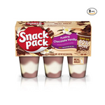 Pack Of 48 Super Snack Pack Chocolate Vanilla Pudding Cups, 6 Count per pack