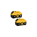 2 Pack Of 20-Volt MAX XR Premium Lithium-Ion 6.0Ah Battery Pack