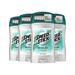 4 Pack Of Speed Stick Men’s Deodorant, Regular, 3 Ounce