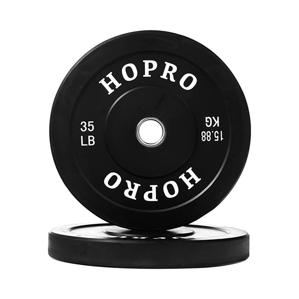 Set Of Two 35 Pound BalanceFrom HoPro Olympic Bumper Weight Plates