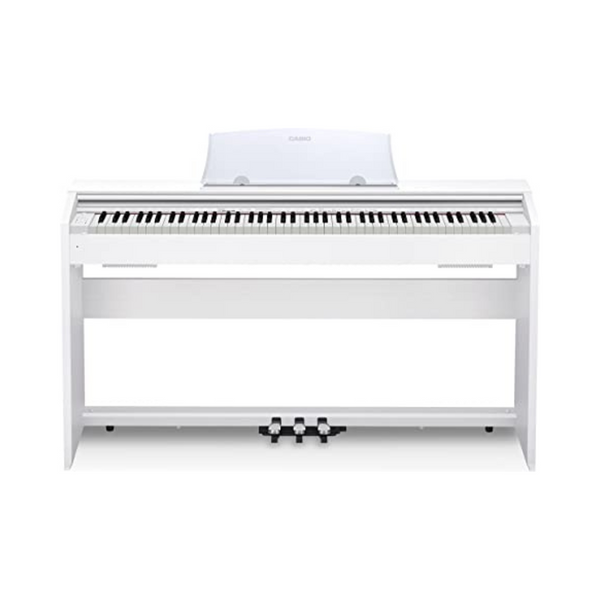 Casio PX-770 WH Privia Piano digital para el hogar, blanco