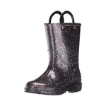 Western Chief Girl’s Glitter Waterproof Rain Boots