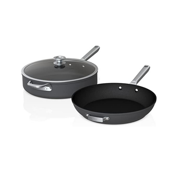 Ninja Foodi NeverStick Premium 3-Piece Cookware Set with Glass Lid