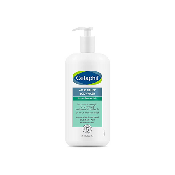 3 botellas de Cetaphil NUEVO gel de baño para aliviar el acné