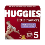 120-Ct Huggies Little Movers Baby Diapers