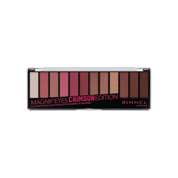 Paleta de sombras de ojos Rimmel Magnif'eyes, edición carmesí