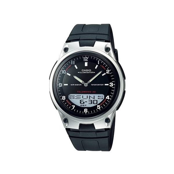 Casio Men's AW80-1AV Forester 40mm Ana-Digi Databank Watch