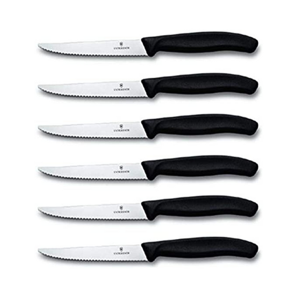 Victorinox Swiss Classic Juego de cuchillos para carne de 6 piezas