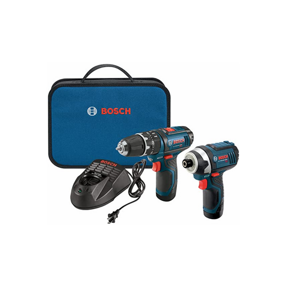 BOSCH 12-Volt Max Lithium-Ion 2-Tool Cordless Combo Kit