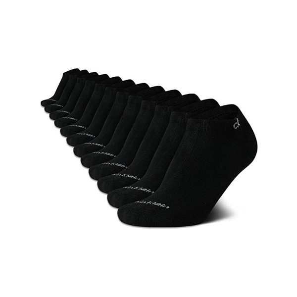 Calcetines Calvin Klein para hombre - Calcetines ligeros invisibles (paquete de 12)