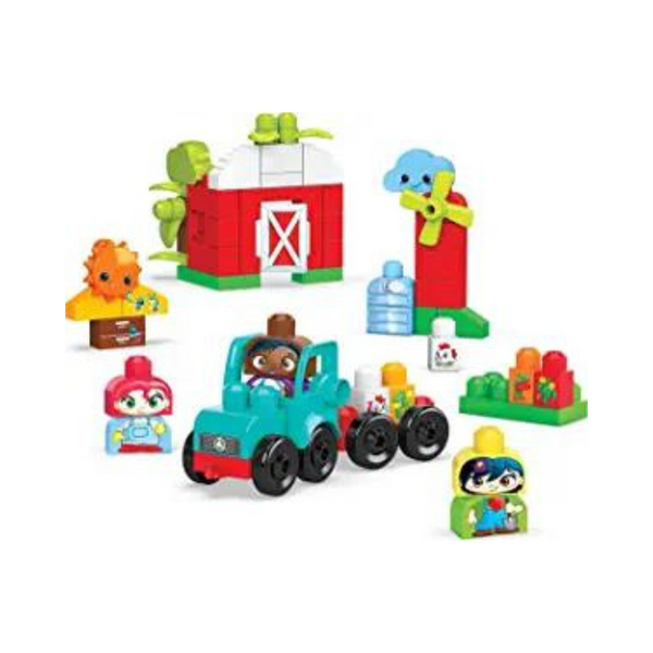 MEGA BLOKS Fisher-Price Toddler Building Blocks With 51 Pieces