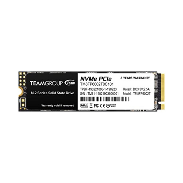 2TB Team Group MP33 M.2 NVMe PCIe 3.0 x4 3D NAND Solid State Drive
