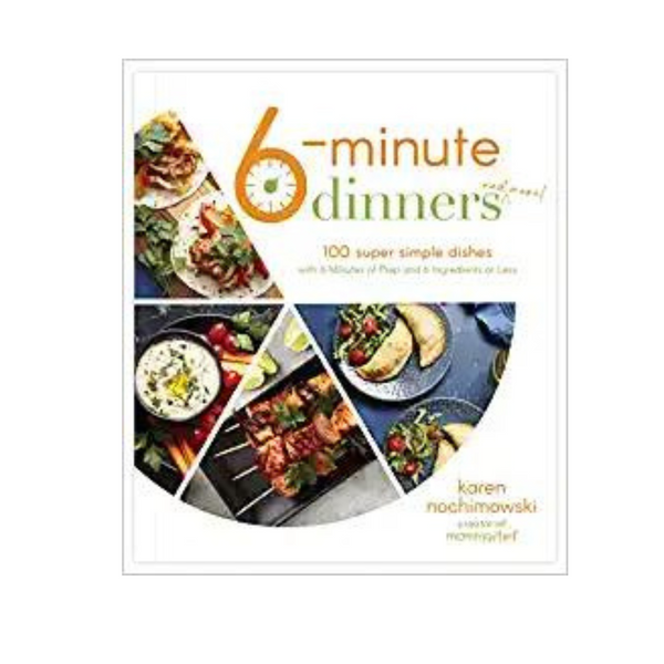 Libro de cocina kosher Cenas de 6 minutos (¡y más!): 100 platos súper simples con 6 minutos de preparación y 6 ingredientes o menos