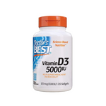 720-Count Doctor's Best Vitamin D3 5,000 IU Softgels