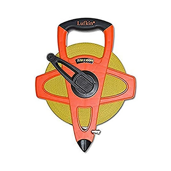 Lufkin 1/2″ x 200′ Engineer’s Hi-Viz Orange Fiberglass Tape Measure