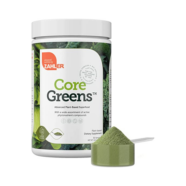 Suplementos nutricionales en polvo Zahler Core Greens