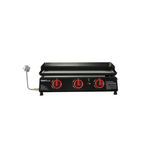 Royal Gourmet 24″ 3-Burner Portable Tabletop 24,000 BTU Propane Gas Griddle
