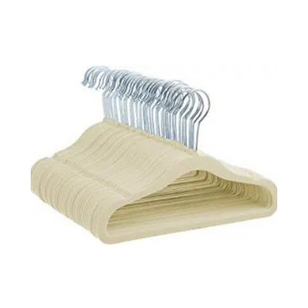 Pack Of 50 Amazon Basics Kids Velvet Hangers