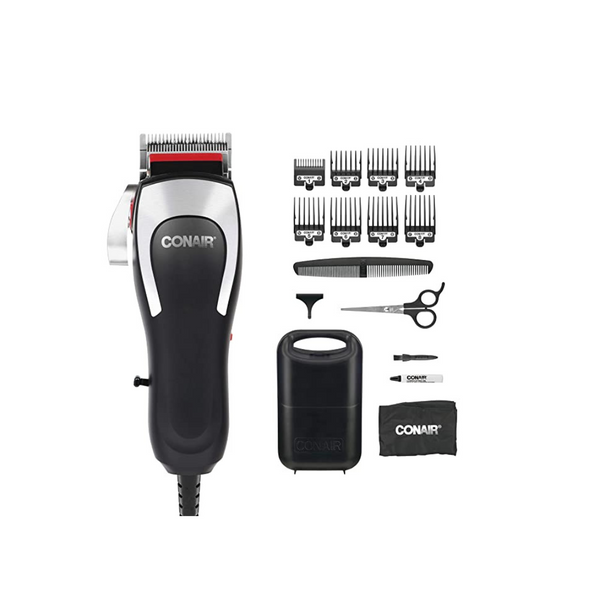 Conair Barber Hair Clippers Professional 20-Piece Hair Cutting Kit