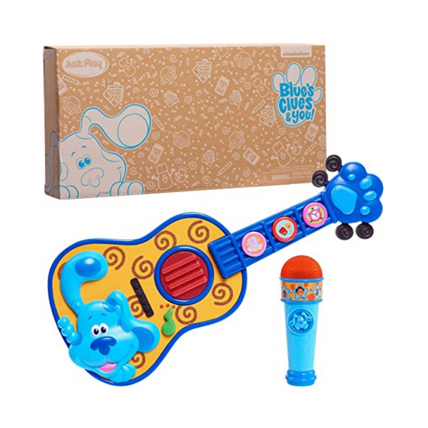 Blue’s Clues & You! Sing-Along Guitar and Microphone 2-Piece Pretend Play Set