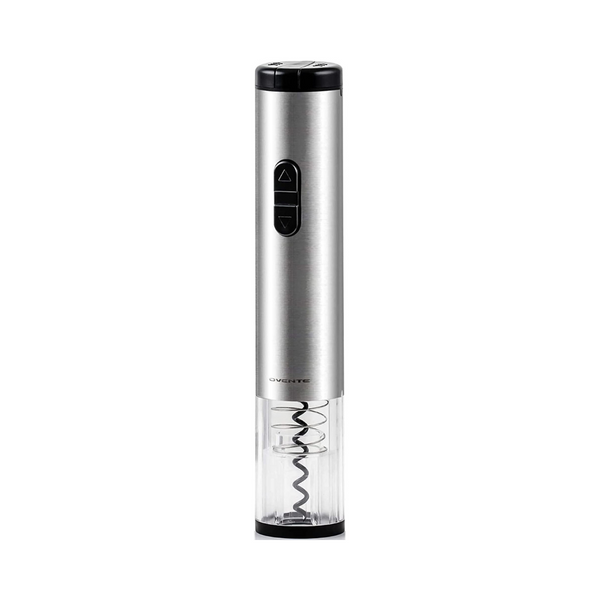 OVENTE Electric Wine Bottle Opener with Foil Wine Cutter