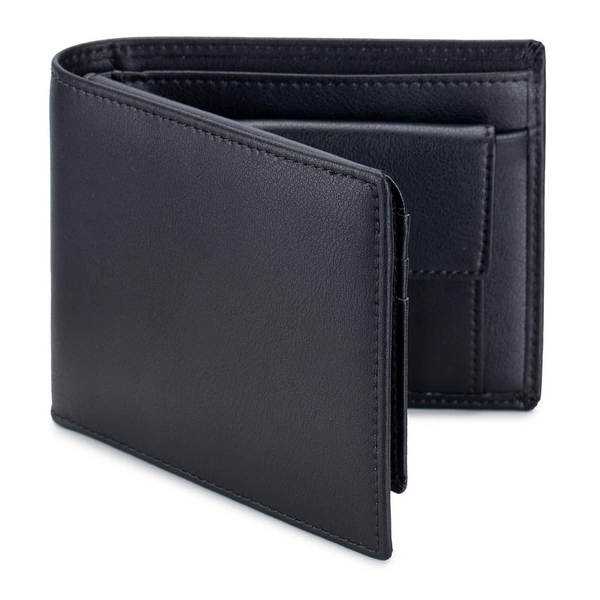Men's RFID Blocking Slim Bifold Leather Wallet (4 Colors)