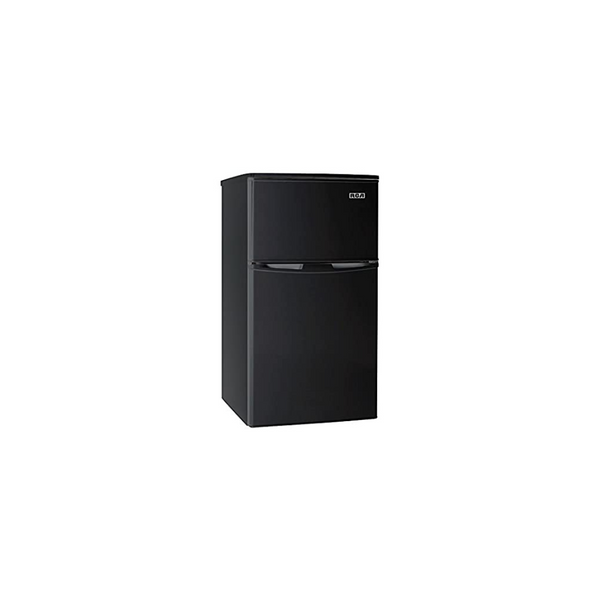 RCA RFR835-Black 3.2 Cubic Foot 2-Door Fridge and Freezer, Black