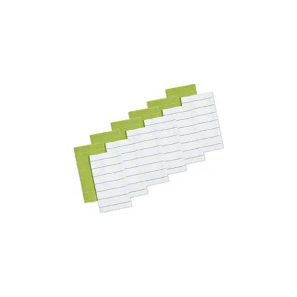 12-Pack 15"x25" Simpli-Magic Microfiber Kitchen Towels (Lime/White)