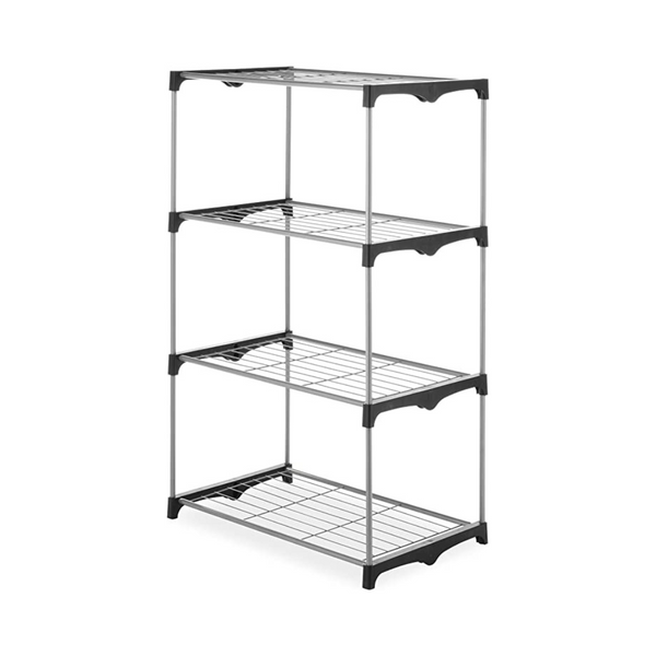 Whitmor 4 Tier Shelf Tower - Closet Storage Organizer