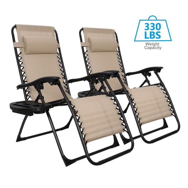 2 Zero-Gravity Chairs