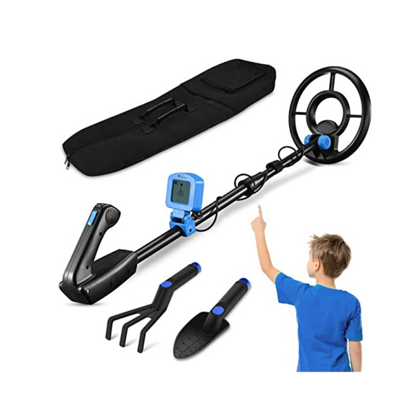 Kid Metal Detector Junior 7.4 Inch Waterproof Search Coil Junior Metal Detector