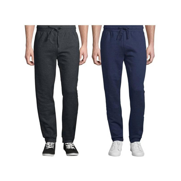 Hanes Pantalones deportivos de forro polar EcoSmart para hombre