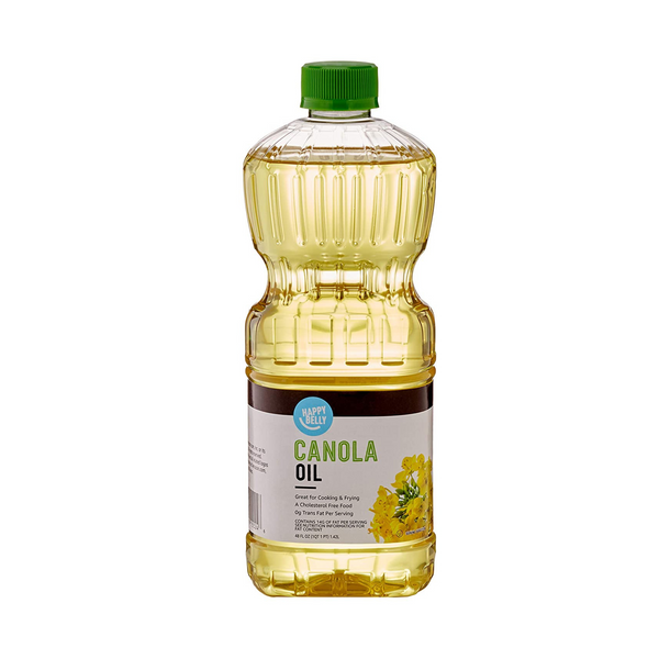 Amazon Brand Happy Belly Canola Oil (48 Fl Oz)