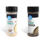 Amazon Brand Ground Black Pepper And Granulated Garlic On Sale