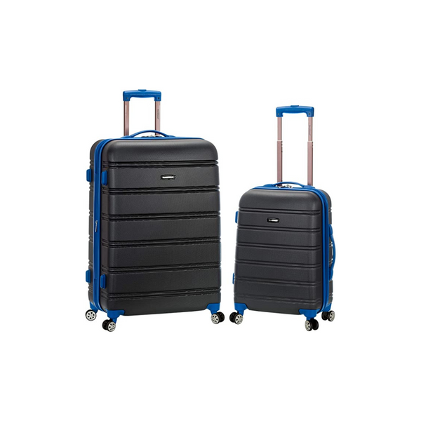 2-Piece Rockland Melbourne Hardside Expandable Spinner Wheel Luggage Set