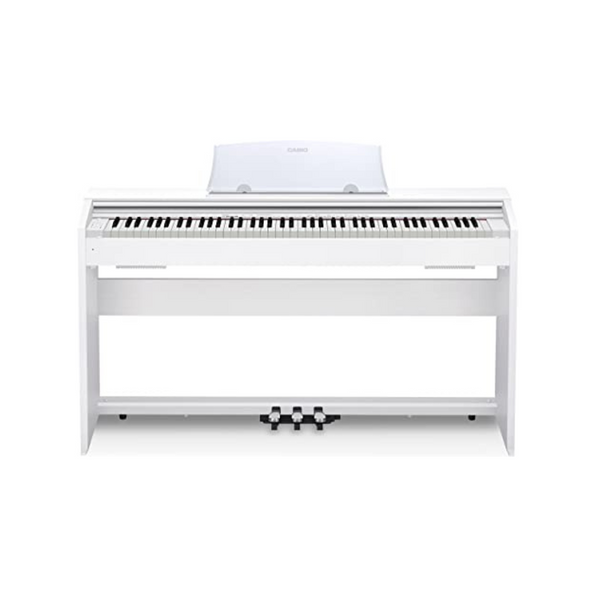 Casio PX-770 WH Privia Piano digital para el hogar, blanco